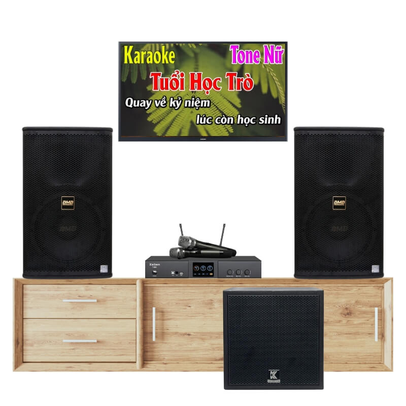 Bộ Dàn Karaoke Loa BMB VF104