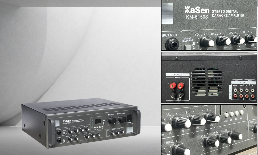 Amply 2 Kênh Kasen KM-6150S giá tốt