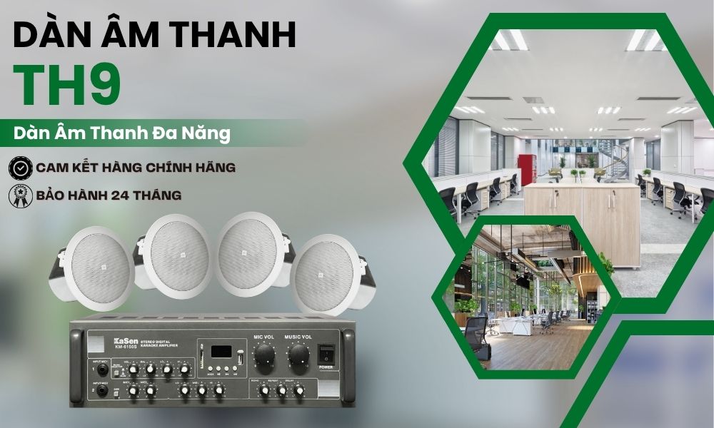 baner Hệ Thống Âm Thanh Quán Cà Phê, Spa TH9
