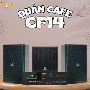Dàn Âm Thanh Quán Cafe CF14