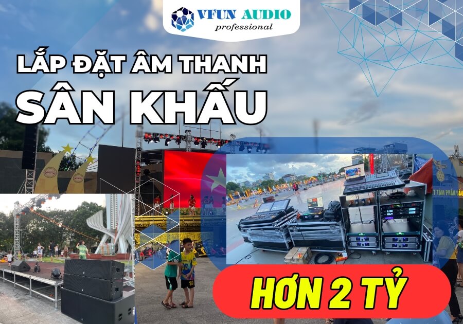 Hệ Thống Âm Thanh Ánh Sáng Khủng Sân Khấu Siêu Khủng Tại Quảng Trường Lam Sơn Thanh Hóa
