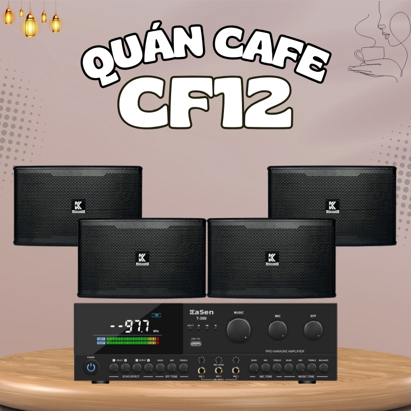 Hệ Thống Âm Thanh Cà Phê CF12