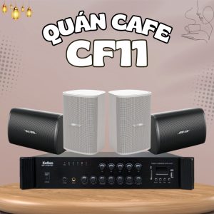 Hệ Thống Âm Thanh Quán Cà Phê Bose CF11