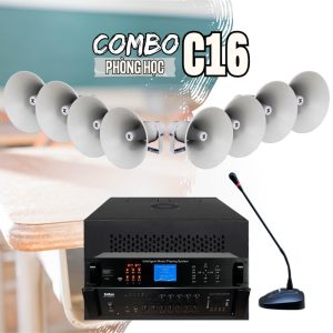 Hệ Thống Âm Thanh Thông Báo Tự Động Cho Trường Học C16