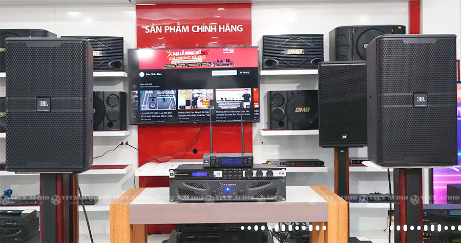 Loa Karaoke JBL KP4010 G2 Ảnh Thật