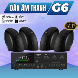 Âm Thanh Phòng Gym, Yoga, Fitness Cao Cấp G6