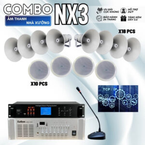 Banner Hệ Thống Âm Thanh Nhà Xưởng Cơ Bản NX3