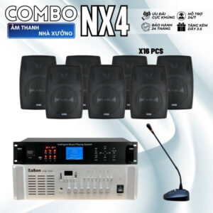 Banner Hệ Thống Âm Thanh Nhà Xưởng Ít Ồn NX4