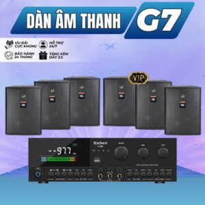 Hệ Thống Âm Thanh Phòng Gym, Yoga, Fitness G7