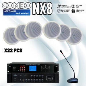 Hệ Thống Loa Cho Nhà Xưởng, Văn Phòng Làm Việc NX8