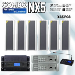 Hệ Thống Loa Thông Báo Nhà Xưởng NX5 (Loa Cột)