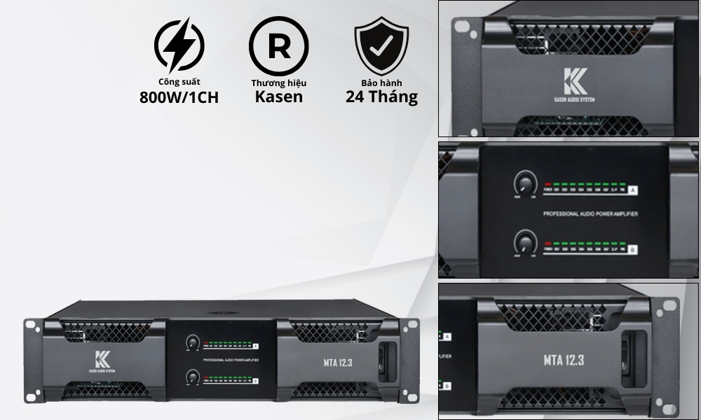 Cục Đẩy Công Suất Kasen MTA-12.3 cao cấp