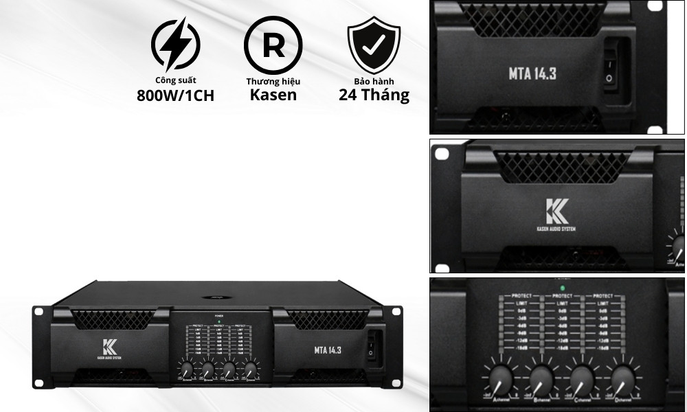 Cục Đẩy Công Suất Kasen MTA-14.3 cao cấp