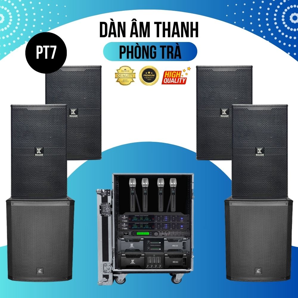 Dàn Âm Thanh Cho Phòng Trà PT 7
