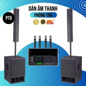 Dàn Âm Thanh Phòng Trà Cắm Cột PT 9