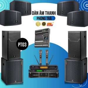 dàn âm thanh phòng trà cực chất pt-03
