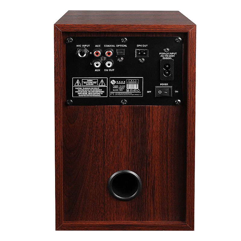 Loa Bookself Hifi Active 2Way Hyper mặt sau