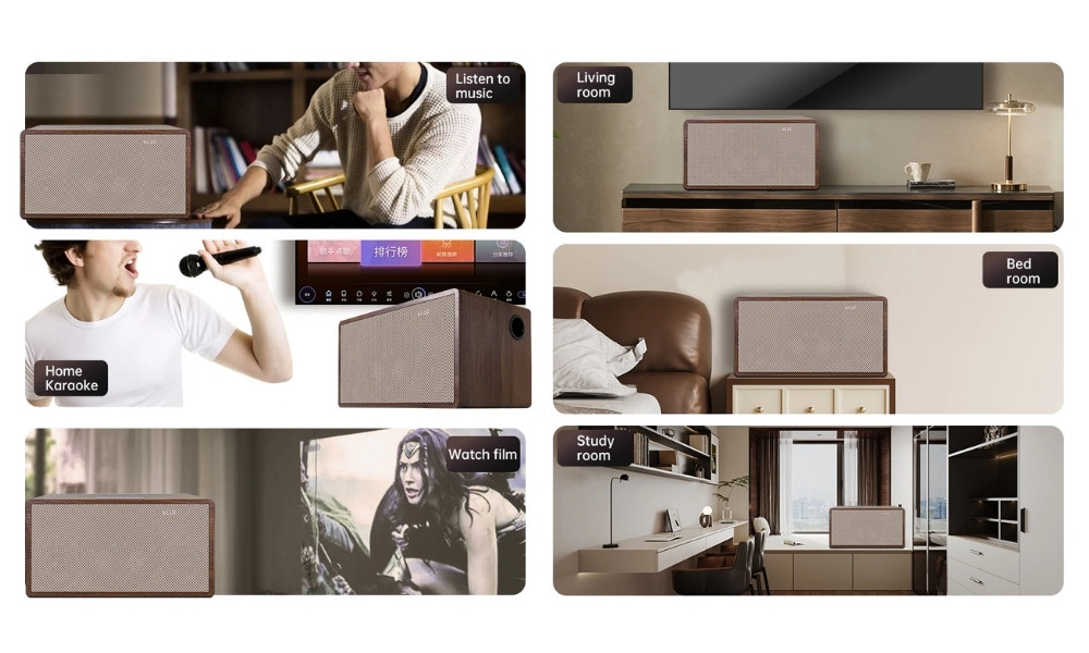 Loa Di Động Hifi 3Way Karaoke Hyper ứng dụng