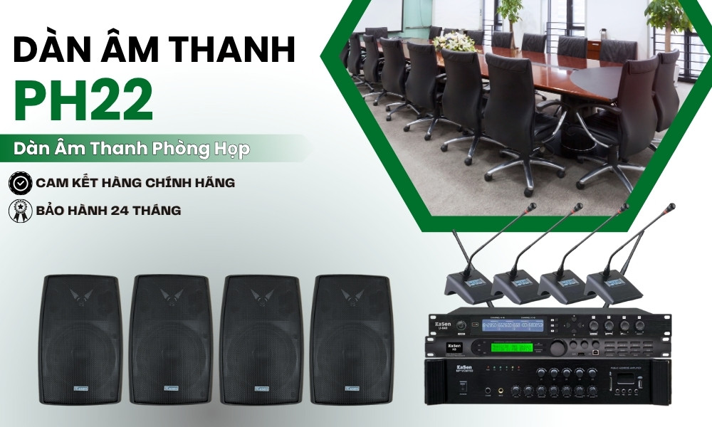 Baner Bộ 4 Micro Phòng Họp Giá Rẻ PH22