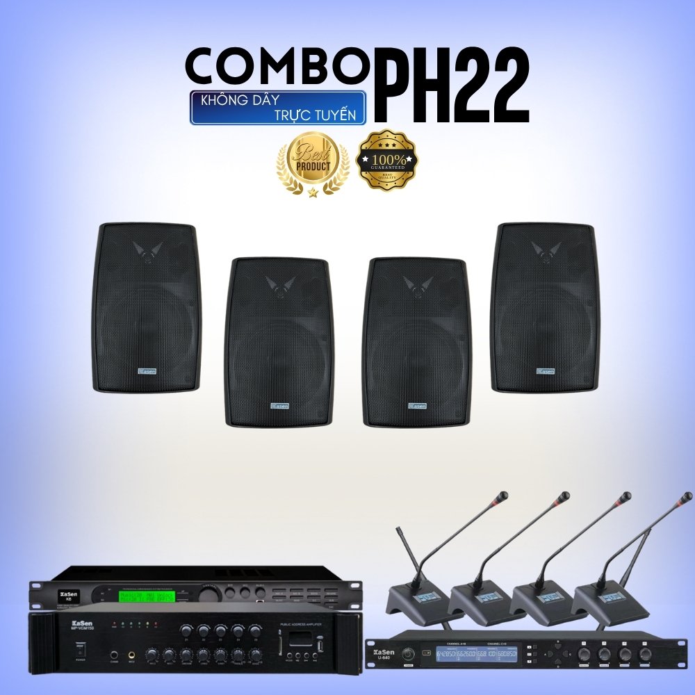 Bộ 4 Micro Phòng Họp Giá Rẻ PH22