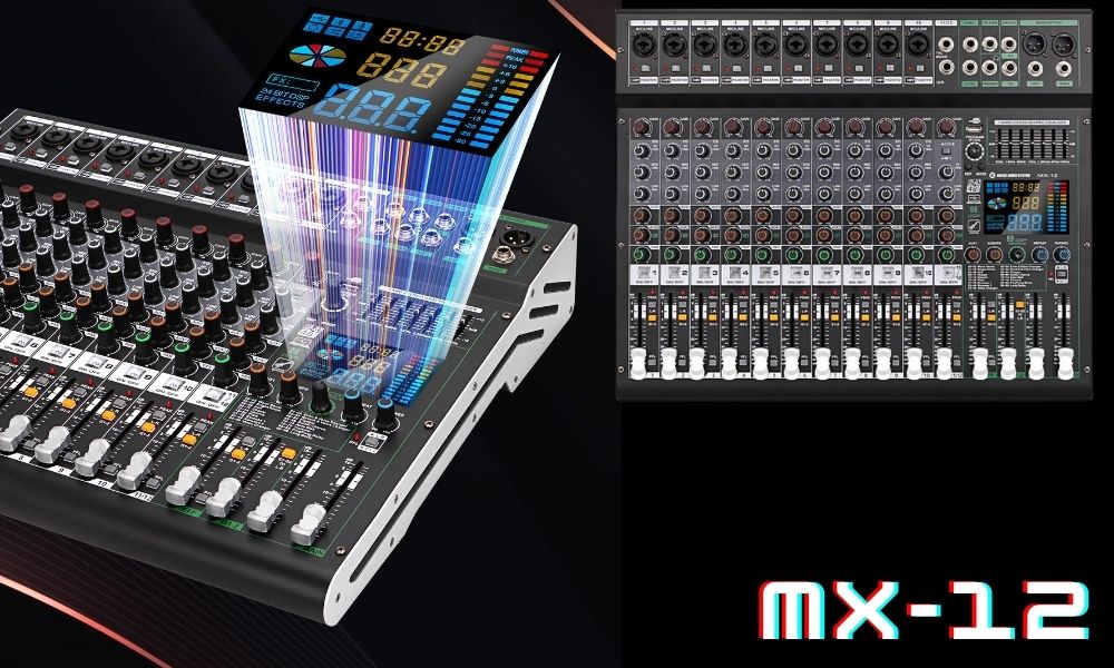 Bàn Mixer Kasen MX-12 cao cấp