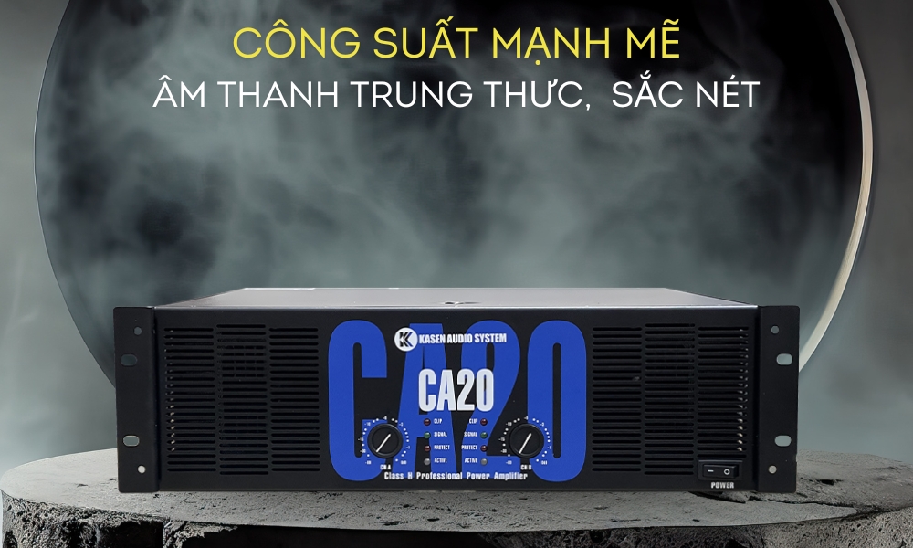Cục đẩy 2 kênh Kasen CA20 chính hãng