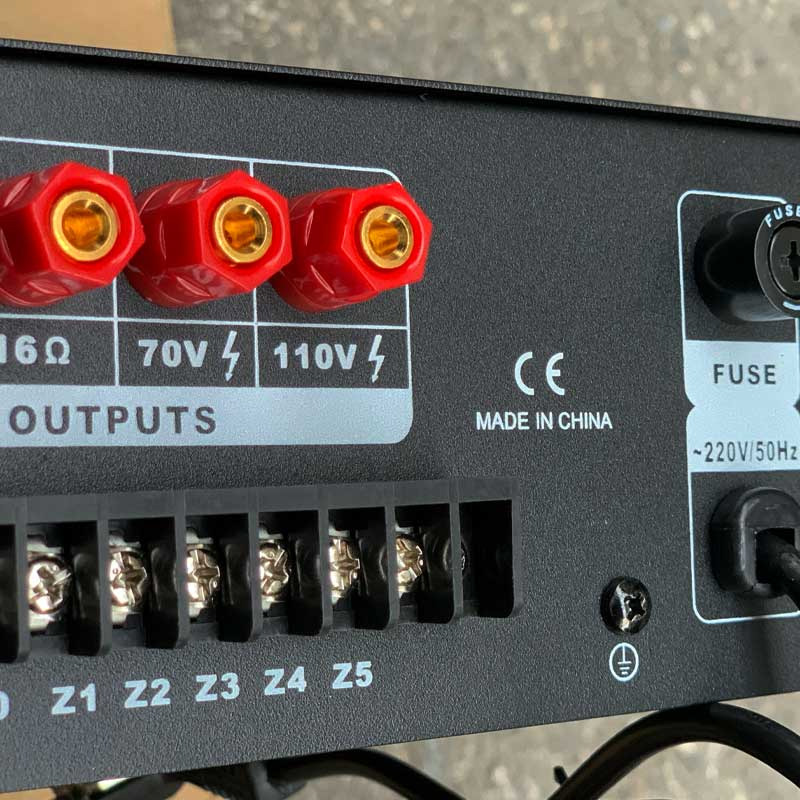 Amply Kasen MP-VCM350 mặt sau
