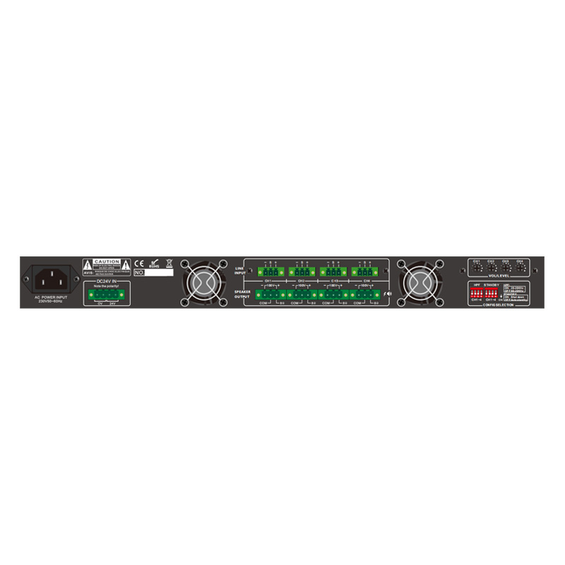 Amply Công Suất Class D Kasen LA-4500D Mặt Sau