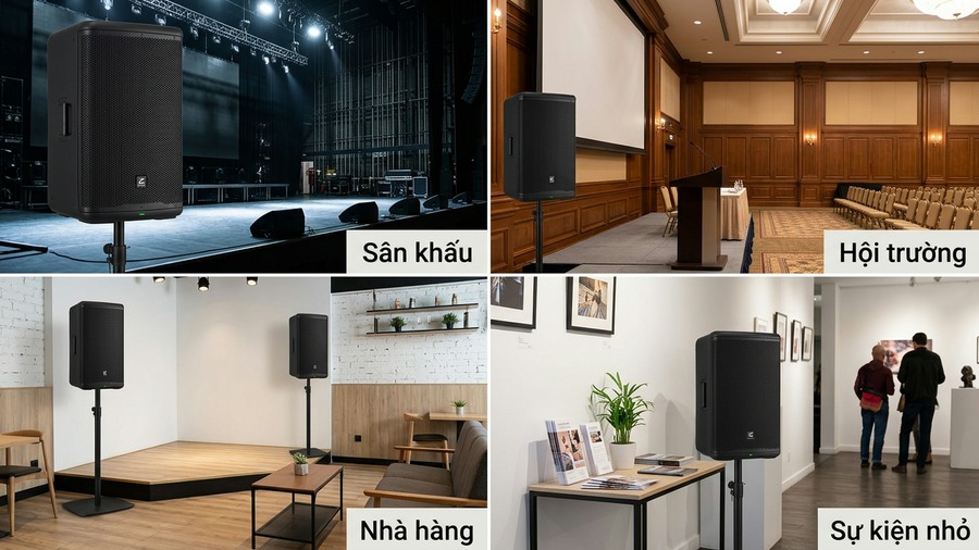 Loa C-PSound LB-12 Ứng Dụng